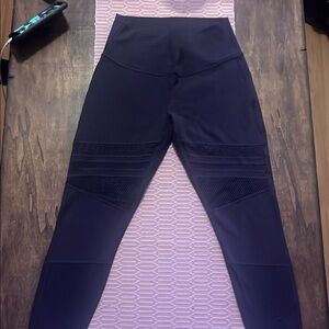 Blue High-Waisted Lululemon Leggings